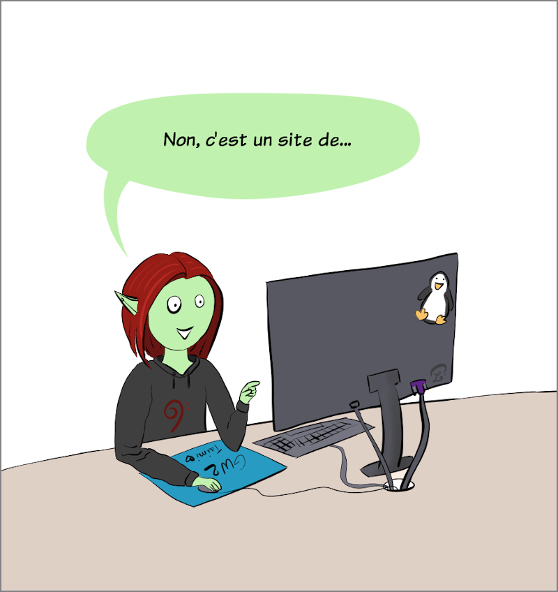 HotPanda 26, avril 2020 : Petit Lutin :"Non, car c'est un site de..."